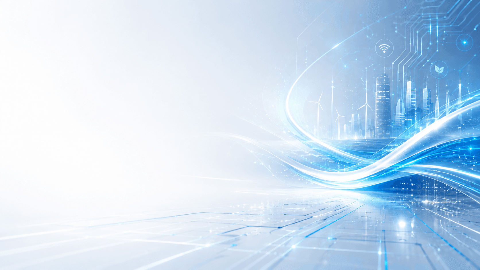 Smart city energy network with connected digital infrastructure